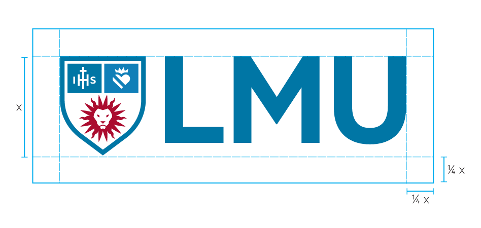 Minimum Use Size LMU Logo Example